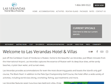 Tablet Screenshot of las-verandas.com